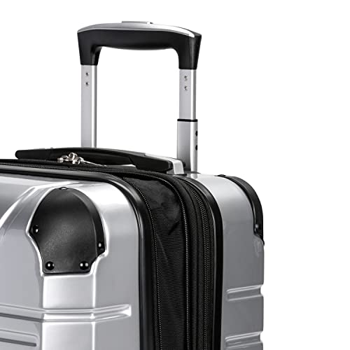 SwissGear 7782 Silver Hardside Spinner Carry-On Bag