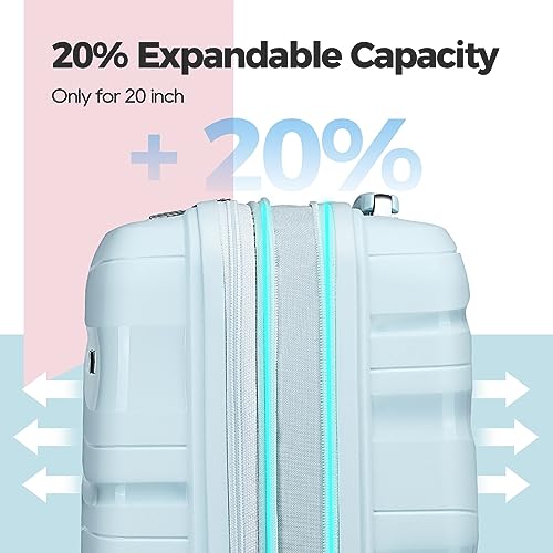 22x14x9 Airline Approved Carry-On Suitcase Sets