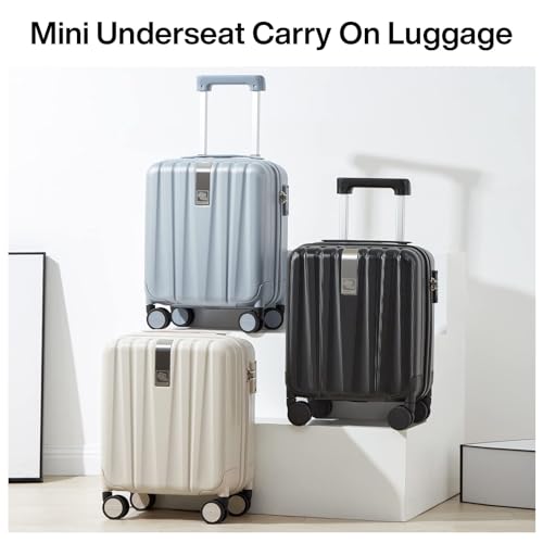 Hanke 14" Underseat Carry-On Luggage - Jet Black