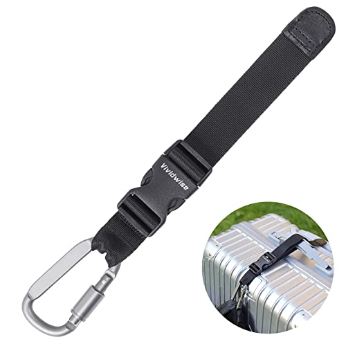Vividwise Aviation Travel Luggage Straps - Black
