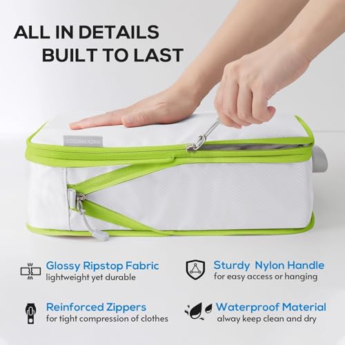 Aviation-Sized Travel Packing Cubes - 2 Piece Set