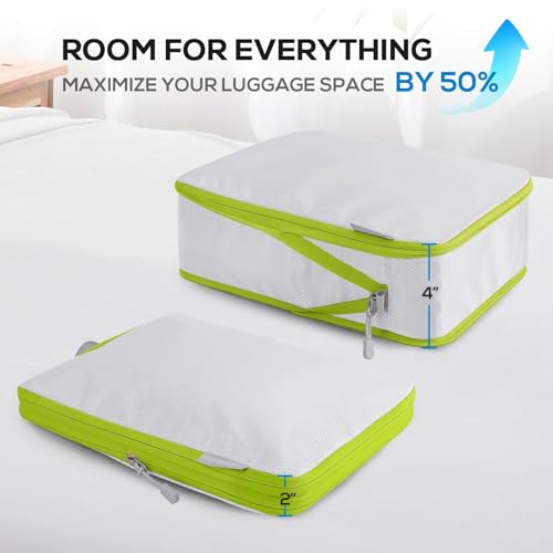 Aviation-Sized Travel Packing Cubes - 2 Piece Set