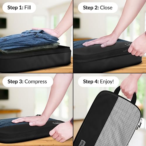 Aviation Travel Packing Cubes - Small and Compressible