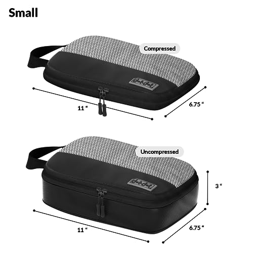 Aviation Travel Packing Cubes - Small and Compressible