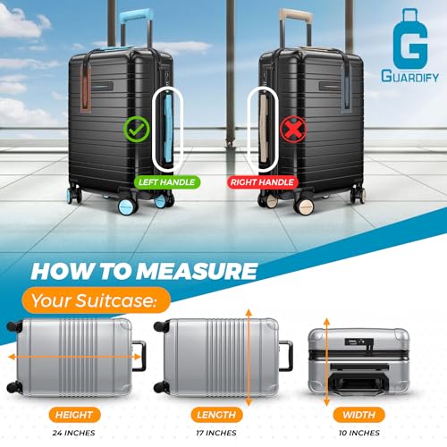 Guardify Clear 24" Tsa-Approved Luggage Protector