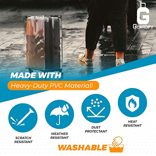 Guardify Clear 24" Tsa-Approved Luggage Protector