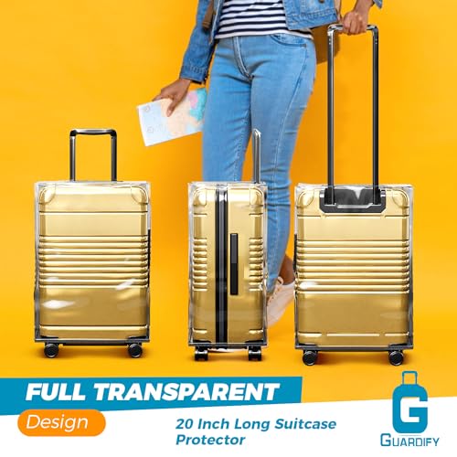Guardify Clear 24" Tsa-Approved Luggage Protector