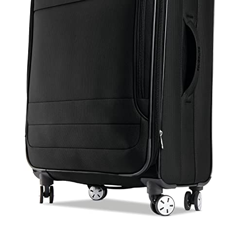 Samsonite Aspire DLX Softside Aviation Luggage Set, Black