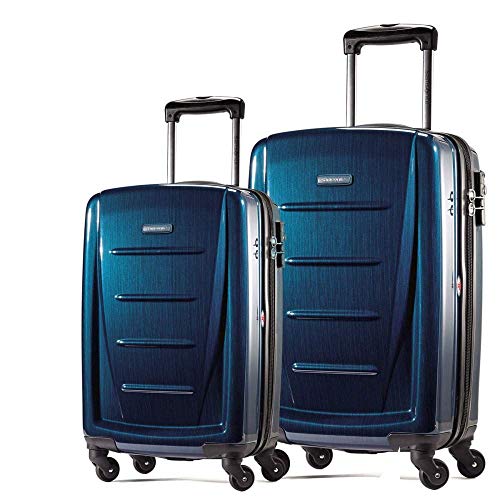 Samsonite Winfield 2 Fashion 2 Piece Bundle (Deep Blue)