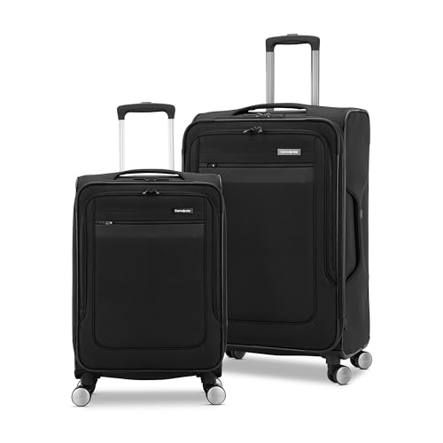 Samsonite Ascella 3.0 Black Softside Luggage Set