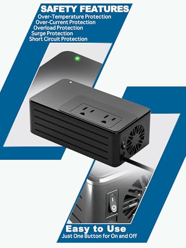 HYTED 1200W Aviation Voltage Converter for International Travel
