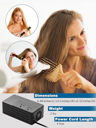 HYTED 1200W Aviation Voltage Converter for International Travel