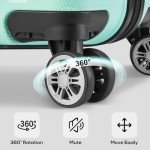 10 Piece Melalenia Luggage Set - Green