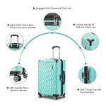 10 Piece Melalenia Luggage Set - Green