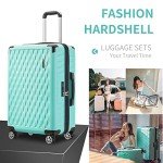 10 Piece Melalenia Luggage Set - Green