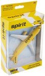 Spirit Airlines Die-Cast Plane, Yellow