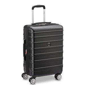 DELSEY Paris Margot Hardside Luggage, Black, 20" Carry-On