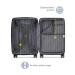 DELSEY Paris Margot Hardside Luggage, Black, 20" Carry-On