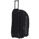 30" Wesley Rolling Duffel Bag in Black