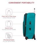 SwissGear Teal Checked-Large 29-Inch Roller Luggage