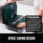Hunter Green Aviation Packing Cubes - Set of 6