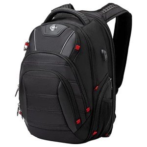 SwissDigital TSA-Friendly Travel Backpack for Men