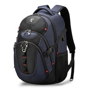 Smart Swissdigital Laptop Backpack with USB Charging