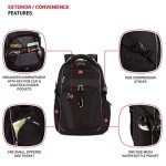 SWISSGEAR TSA-Friendly Black Laptop Backpack