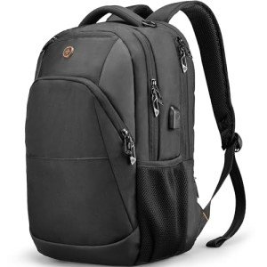 Swissdigital Travel Laptop Backpack with USB Port