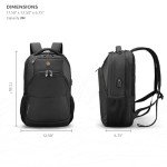 Swissdigital Travel Laptop Backpack with USB Port