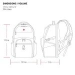 SWISSGEAR TSA-Friendly Black Laptop Backpack