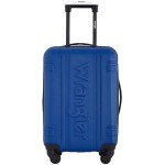 Wrangler Astral 20-Inch Blue Carry-On Luggage