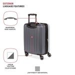 SwissGear 19-Inch Expandable Spinner Carry-On Luggage