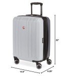 SwissGear 19-Inch Expandable Spinner Carry-On Luggage