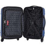 Wrangler Astral 20-Inch Blue Carry-On Luggage