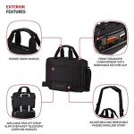 Wenger Padded Organizer Briefcase for 14-Inch Laptops