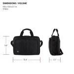 Wenger Padded Organizer Briefcase for 14-Inch Laptops