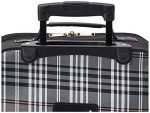 Rockland Softside Expandable Luggage Set - Black Plaid