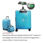 Longang 110 Lbs Digital Luggage Scale with Backlit