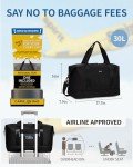 Spirit Airlines Underseat Carry-On Bag with Wet Bag