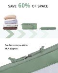 ECOHUB 5-Pack Compression Packing Cubes for Travel