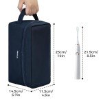ECOHUB Water Resistant Travel Toiletry Bag - Blue