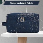 ECOHUB Water Resistant Travel Toiletry Bag - Blue