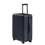 Away Medium Checked Luggage - Lightweight Navy Suitcase