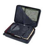 Away Medium Checked Luggage - Lightweight Navy Suitcase