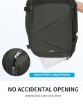 Expandable Travel Backpack with Water-Resistant Features