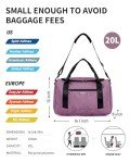 ECOHUB 16'' Mini Duffel Bag for Travel (Pink)