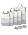 ECOHUB 6-Piece Packing Cubes for Travel Storage