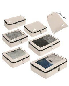 ECOHUB 7 Packing Cubes for Travel Organization