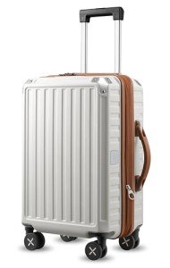 LUGGEX 20-Inch Airline Approved Carry-On Suitcase
